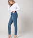 Slim-Fit Mom Jeans - Mid Blue