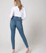 Slim-Fit Mom Jeans - Mid Blue