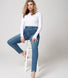 Slim-Fit Mom Jeans - Mid Blue