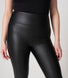 High Waisted Leggings in Lederoptik - Black