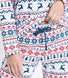 Soft Touch Pyjama Set  - White Christmas Print