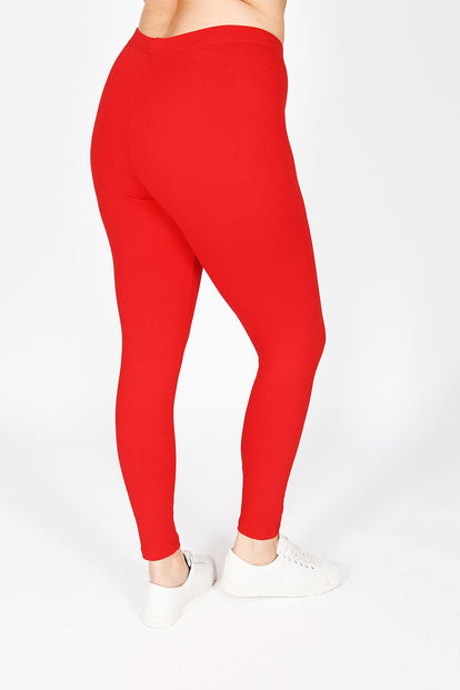 Everyday Leggings Curvy - Poppy Red