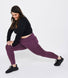 Focus 7/8 High Waisted Sport Leggings Curvy - Mulberry Plum