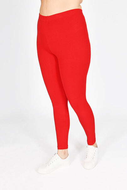 Everyday Leggings Curvy - Poppy Red