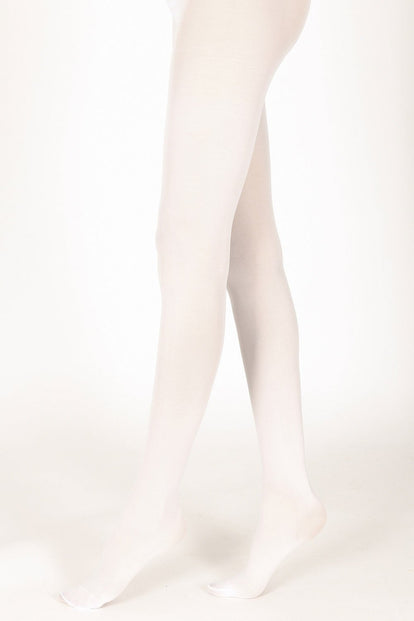 40 Den Strumpfhose - White