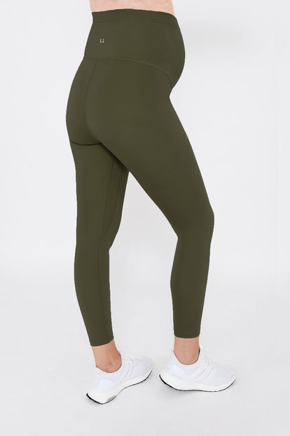 Focus 7/8 Umstandsleggings Sport - Olive Green