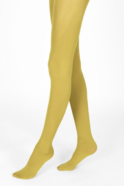 60 Den Strumpfhose - Mustard