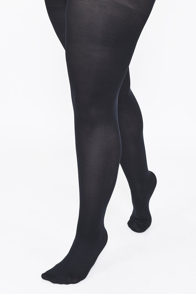 40 Den Strumpfhose Curvy - Deep Navy