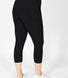 Everyday Cropped Leggings Curvy - Black