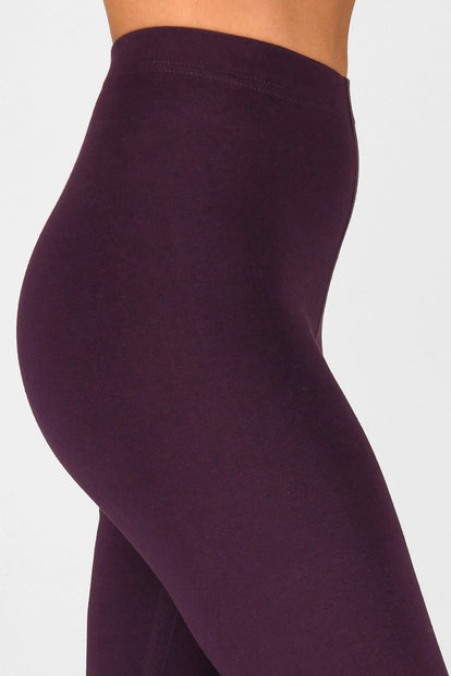 Everyday Cropped Leggings - Acai Purple