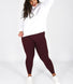 Revitalise 7/8 High Waisted Leggings Curvy - Winter Berry