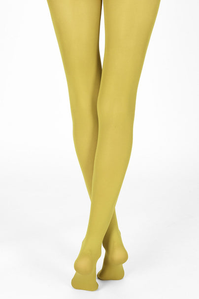 60 Den Strumpfhose - Mustard