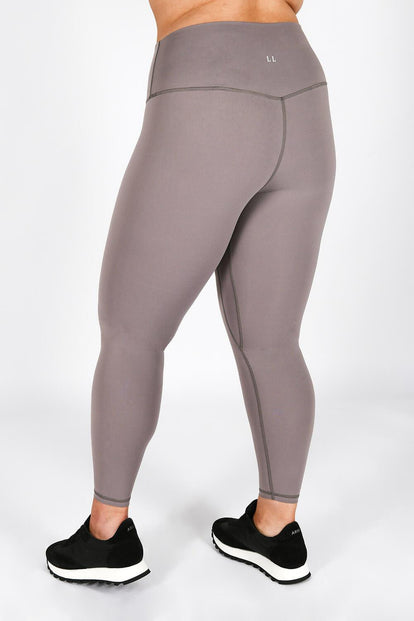 Revitalise 7/8 High Waisted Leggings Curvy - Mauve