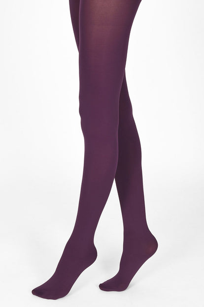 100 Den Strumpfhose - Acai Purple