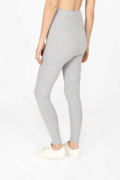 Everyday Umstandsleggings - Light Grey Marl