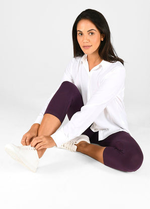 Everyday Cropped Leggings - Acai Purple