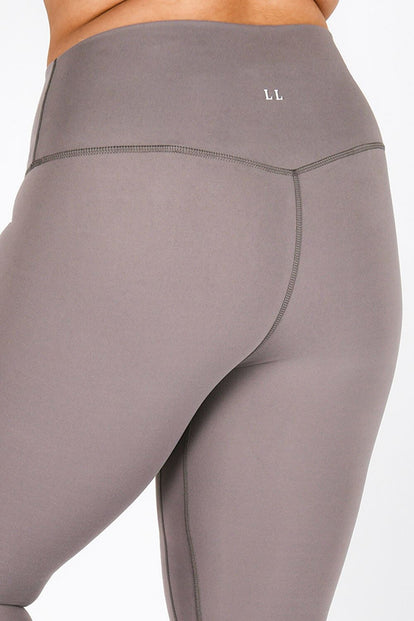 Revitalise 7/8 High Waisted Leggings Curvy - Mauve