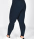 Revitalise High Waisted Leggings Curvy - Navy Blue