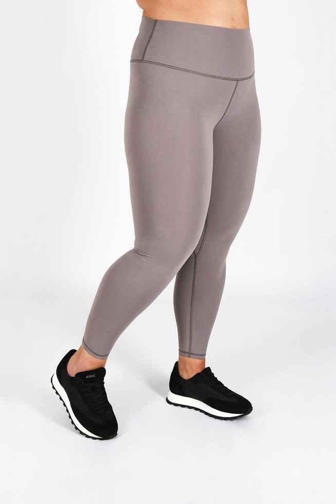 Revitalise 7/8 High Waisted Leggings Curvy - Mauve