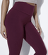 Everyday High Waisted Leggins Lightweight - Burgundy