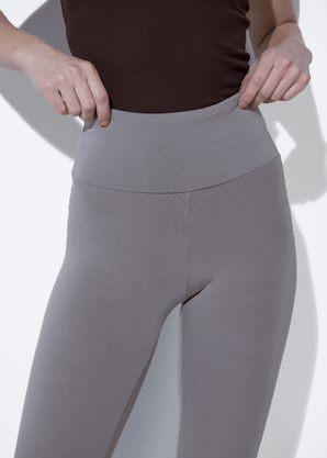 Everyday High Waisted Leggins Lightweight - Stone