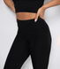 Cropped Leggings Lightweight - Black