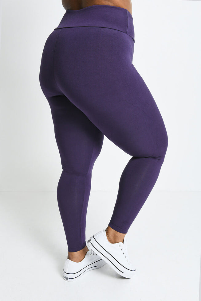 Everyday Radlerhose Lightweight Curvy - Acai Purple