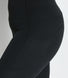 Energise 7/8 Sportleggings Kurve - Mitternachtsschwarze