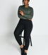Energise 7/8 Sportleggings Kurve - Mitternachtsschwarze