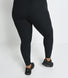 Energise High Waisted Gym Leggings Curvy - Midnight Black