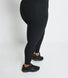 Energise High Waisted Gym Leggings Curvy - Midnight Black