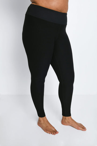 Ultimate Soft-Touch High Waisted Leggings Curvy - Black