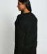 Luxus Lounge Sweatshirt Curvy - Black