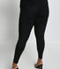 Leggings In Wildlederoptik Curvy - Black