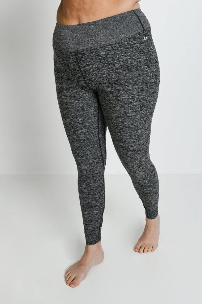 Ultimate Soft-Touch High Waisted Leggings Curvy - Dark Grey Marl