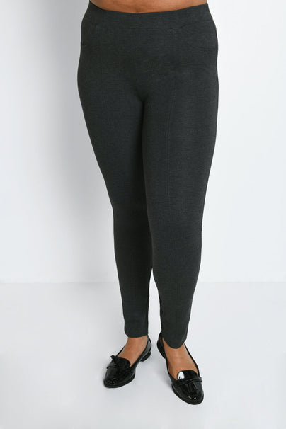 Curvy Treggins - Grey Marl