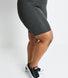 Everyday Radlerhose Lightweight Curvy - Dark Grey Marl