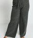 Lounge Strickhose Mit Weitem Bein Curvy - Grey