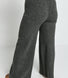 Lounge Strickhose Mit Weitem Bein Curvy - Grey