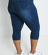 Cropped Jeggings Curvy - Dark Blue