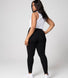 Everyday High Waisted Leggings Curvy - Black