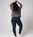 Everyday High Waisted Leggings Curvy - Infinity Blue Marl
