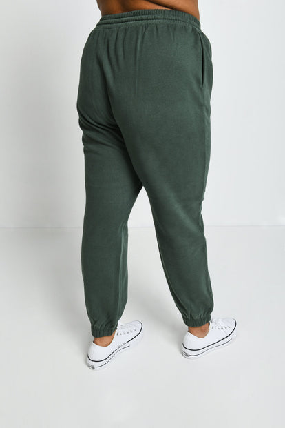 Everyday Jogginghose Komfort Curvy - Forest Green