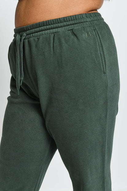 Everyday Jogginghose Komfort Curvy - Forest Green