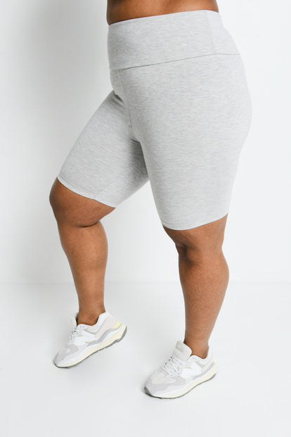 Everyday Radlerhose Lightweight - Light Grey Marl