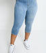 Cropped Jeggings Curvy - Light Blue