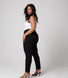 Slim-Fit Mom Jeans - Black