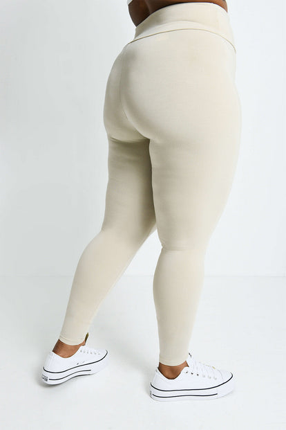 Everyday Radlerhose Lightweight Curvy - Natural Beige