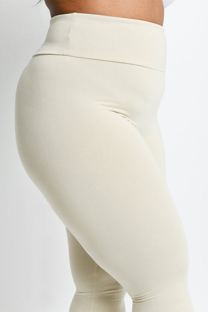 Everyday Radlerhose Lightweight Curvy - Natural Beige