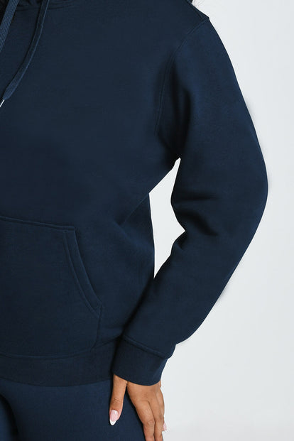 Everyday Pullover Hoodie Curvy - Navy Blue